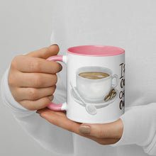 Load image into Gallery viewer, Caffeine, Chaos, and Cuss Words - Colour Inside Mug for Coffee Lovers
