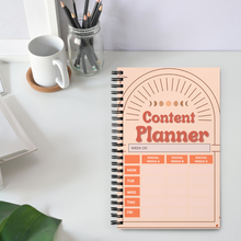 Load image into Gallery viewer, Bullet Journaling for Beginners Content Planner Notebook
