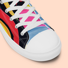 Load image into Gallery viewer, Women&#39;s High Top Canvas Shoes Colourful
