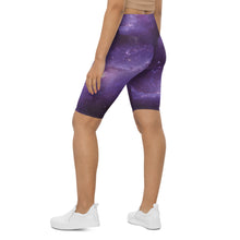 Load image into Gallery viewer, Galaxy in the Space Women Biker Shorts
