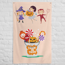 Load image into Gallery viewer, Halloween Flag Trick or Treat
