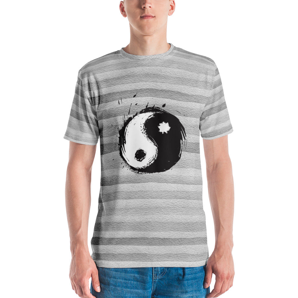 Vintage Men's T-shirt. Yin-Yang Symbol!