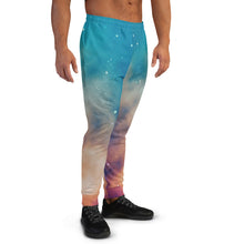 Load image into Gallery viewer, Printed Men&#39;s Joggers Galaxy Background
