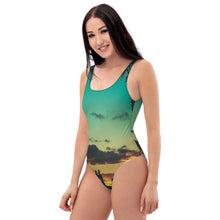 Load image into Gallery viewer, Fashionable Unique One-Piece Swimsuit Tropical Beach Party
