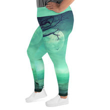 Load image into Gallery viewer, All-Over Print Plus Size Halloween Design Leggings
