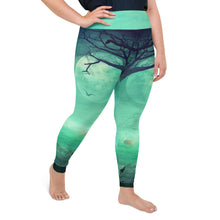Load image into Gallery viewer, All-Over Print Plus Size Halloween Design Leggings
