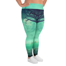 Load image into Gallery viewer, All-Over Print Plus Size Halloween Design Leggings
