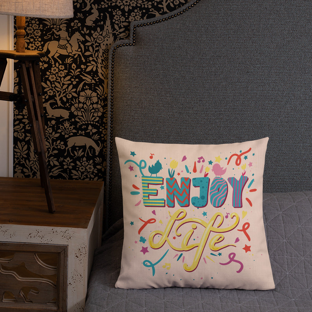 Light up any Room with this Premium Pillow. Enjoy Life!