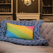 Load image into Gallery viewer, Decorative Premium Pillow Colourful Rainbow
