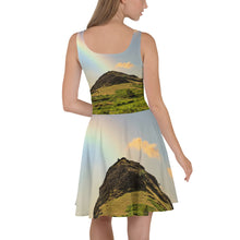 Load image into Gallery viewer, Rainbow Over the Mountain Skater Dress
