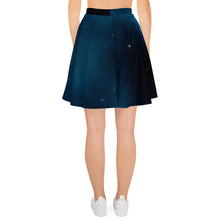 Load image into Gallery viewer, Starry Night Sky Skater Skirt
