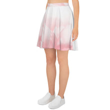 Load image into Gallery viewer, Energetic Skater Skirt. White Peony Petals!
