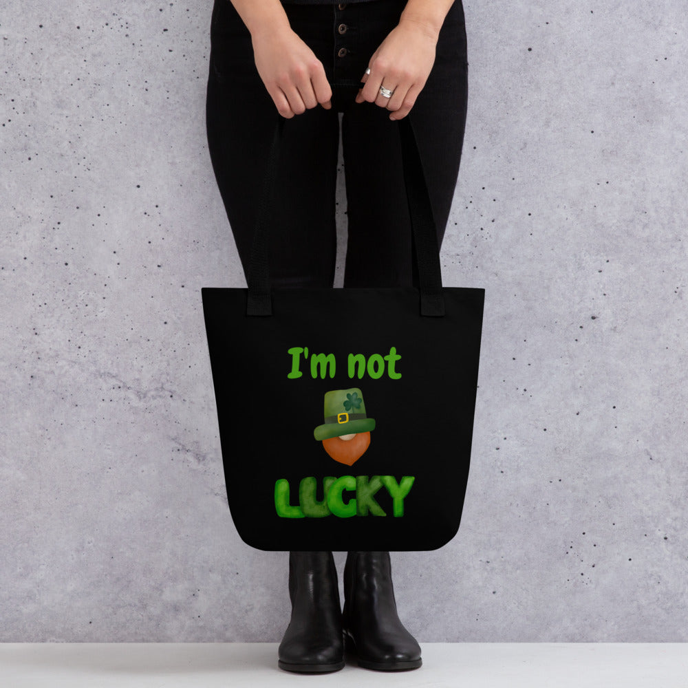 St. Patrick's Day Lucky Gnome Tote Bag - High-Quality Materials for Everyday Use