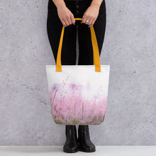 Load image into Gallery viewer, Tote Bag Pink Flowers
