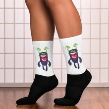 Load image into Gallery viewer, Halloween Unisex Socks Purple Monster!
