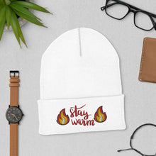 Load image into Gallery viewer, Unisex Winter Embroidered Cuffed Beanie Stay Warm
