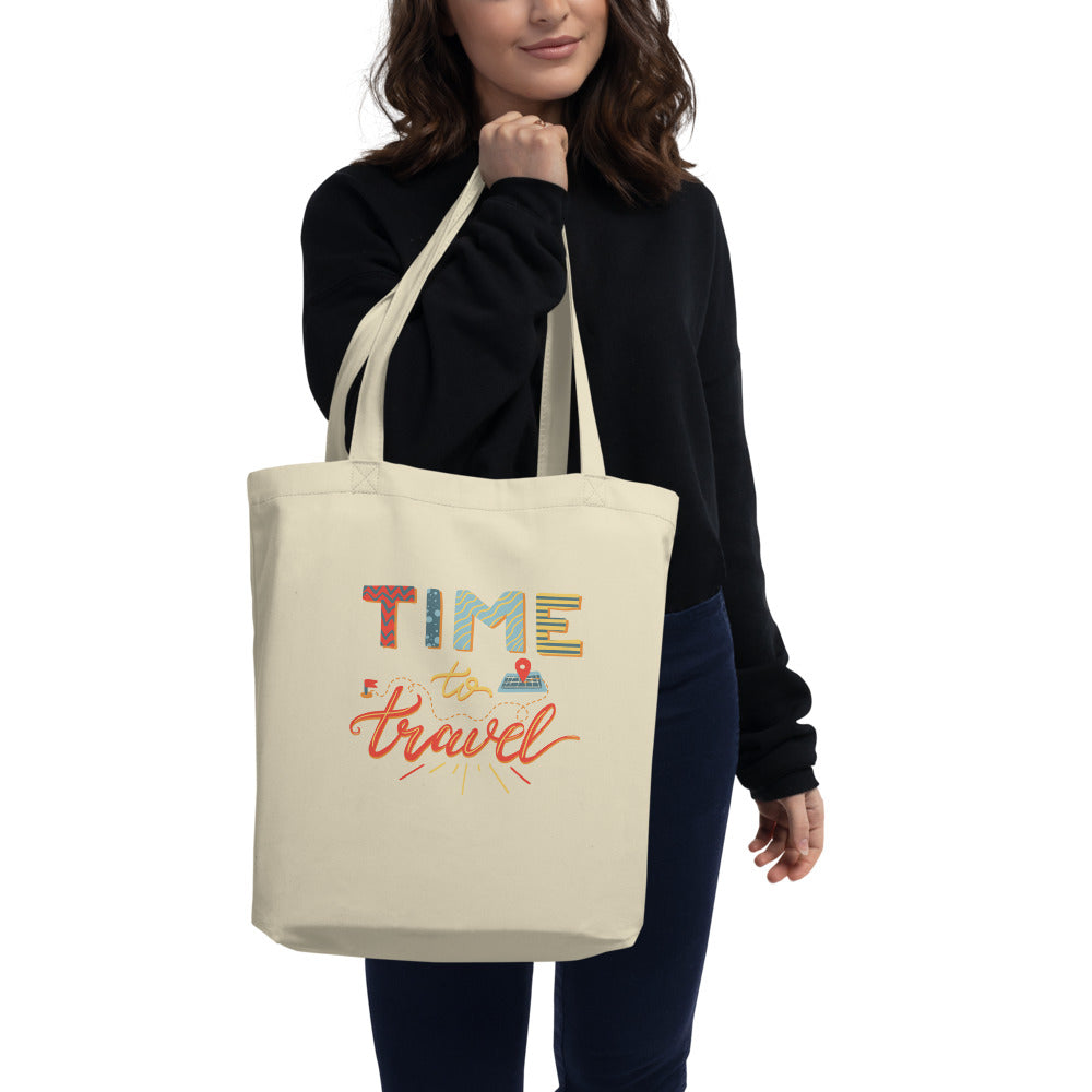 Elegant Artsy Travel the World Eco Tote Bag