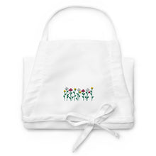 Load image into Gallery viewer, Unique Embroidered Apron Flowers Nature

