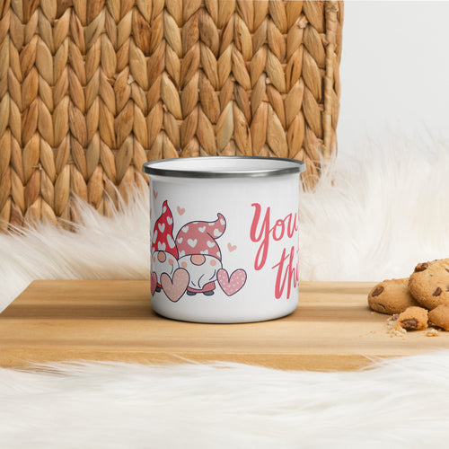 Enamel mug with 'You Got This' motivational message