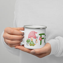 Load image into Gallery viewer, Enamel Mug Family Gnome
