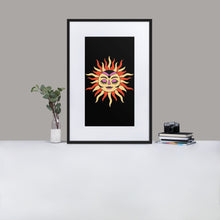 Load image into Gallery viewer, Gothic Wall Art Astrological Tarot Sun
