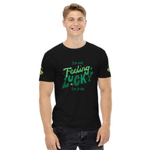 Load image into Gallery viewer, Irish I Were Lucky - Funny Men&#39;s St. Patrick&#39;s Day T-Shirt
