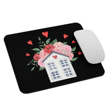 Load image into Gallery viewer, Cute Watercolour House Mouse Pad
