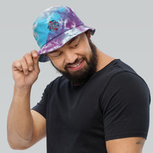Load image into Gallery viewer, Unisex Embroidered Tie-Dye Bucket Hat Mexican Quote Hand Lettering Solo Tu y Yo
