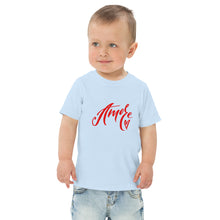 Load image into Gallery viewer, Amore Handwritten Toddler Jersey T-shirt
