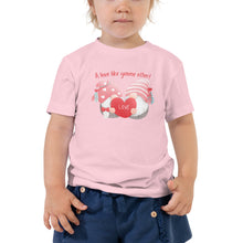Load image into Gallery viewer, Upgrade your little one&#39;s style with our Cute and Cozy Gnome Love Toddler T-Shirt - Short Sleeve from Raining Gifts Design. Charming gnome design and comfortable fit
