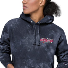 Load image into Gallery viewer, Unisex Embroidered Champion Tie-dye Hoodie Mexican Quote Hand Lettering Me Has Hechizado
