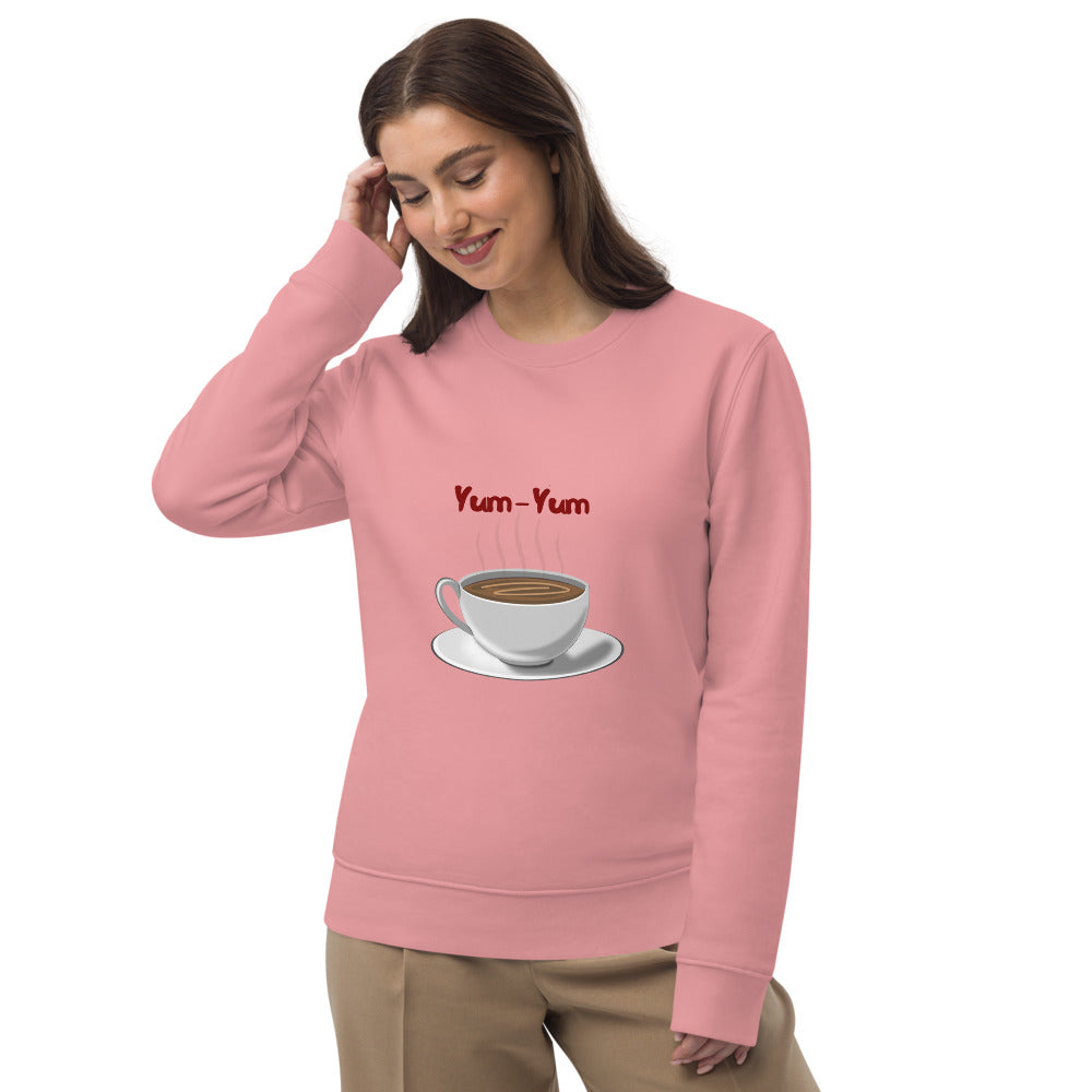 Unisex Eco-Friendly Sweatshirt Cup of Coffee