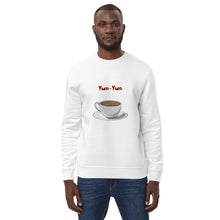 Load image into Gallery viewer, Unisex Eco-Friendly Sweatshirt Cup of Coffee
