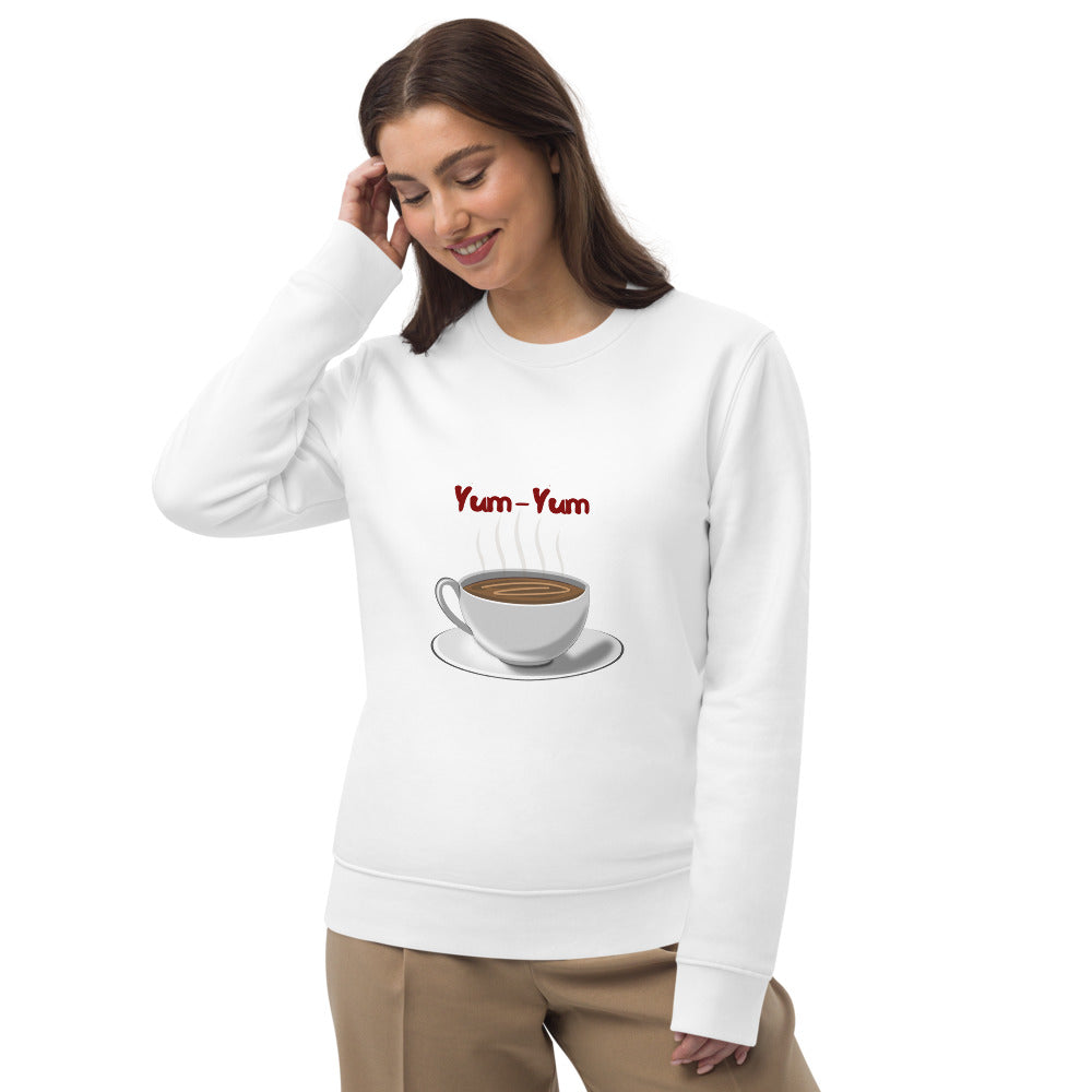 Unisex Eco-Friendly Sweatshirt Cup of Coffee