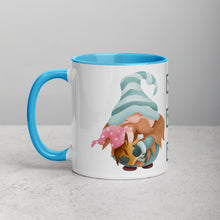 Load image into Gallery viewer, Mug with Colour Inside Father&#39;s Day Gift Gnome Character Illustration
