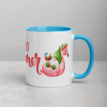 Load image into Gallery viewer, Coffee or Tea Mug with Colour Inside Hello Summer Gnomes
