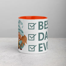 Load image into Gallery viewer, Mug with Colour Inside Father&#39;s Day Gift Gnome Character Illustration
