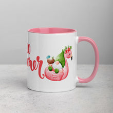 Load image into Gallery viewer, Coffee or Tea Mug with Colour Inside Hello Summer Gnomes
