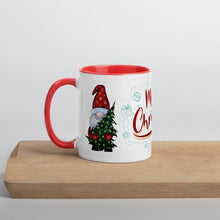 Load image into Gallery viewer, Christmas Mug with Funny Gnome
