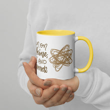 Load image into Gallery viewer, Caffeine, Chaos, and Cuss Words - Colour Inside Mug for Coffee Lovers
