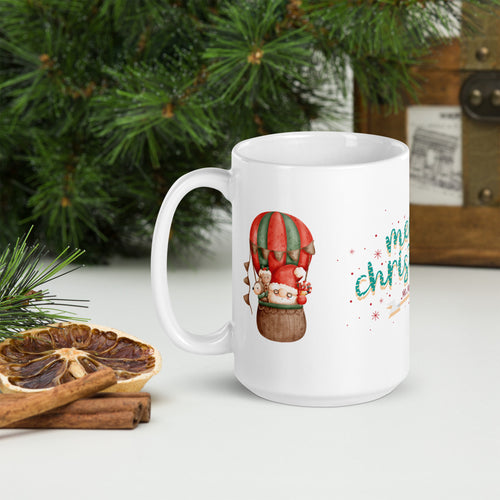 Merry Christmas Mug Santa Gnome